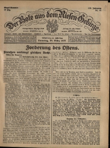 Der Bote aus dem Riesen-Gebirge : Zeitung f&uuml;r alle St&auml;nde, R. 115, 1927, nr 74