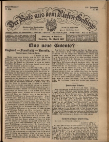 Der Bote aus dem Riesen-Gebirge : Zeitung für alle Stände, R. 115, 1927, nr 95