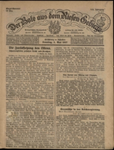 Der Bote aus dem Riesen-Gebirge : Zeitung für alle Stände, R. 115, 1927, nr 101