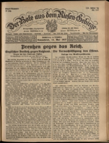 Der Bote aus dem Riesen-Gebirge : Zeitung für alle Stände, R. 115, 1927, nr 112