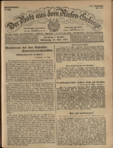 Der Bote aus dem Riesen-Gebirge : Zeitung für alle Stände, R. 115, 1927, nr 115
