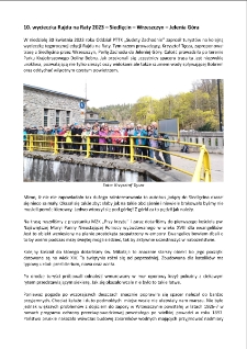 10. wycieczka Rajdu na Raty 2023 – Siedlęcin – Wrzeszczyn – Jelenia Góra [Dokument elektroniczny]