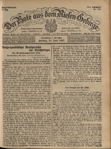 Der Bote aus dem Riesen-Gebirge : Zeitung f&uuml;r alle St&auml;nde, R. 115, 1927, nr 145