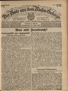 Der Bote aus dem Riesen-Gebirge : Zeitung f&uuml;r alle St&auml;nde, R. 115, 1927, nr 146