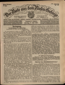 Der Bote aus dem Riesen-Gebirge : Zeitung für alle Stände, R. 115, 1927, nr 157