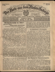 Der Bote aus dem Riesen-Gebirge : Zeitung für alle Stände, R. 115, 1927, nr 163