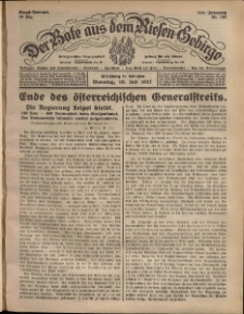 Der Bote aus dem Riesen-Gebirge : Zeitung für alle Stände, R. 115, 1927, nr 166