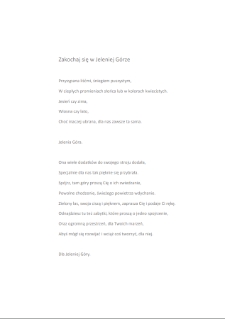 Zakochaj się w Jeleniej Górze