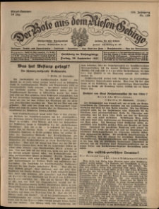 Der Bote aus dem Riesen-Gebirge : Zeitung für alle Stände, R. 115, 1927, nr 229