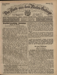 Der Bote aus dem Riesen-Gebirge : Zeitung für alle Stände, R. 115, 1927, nr 230