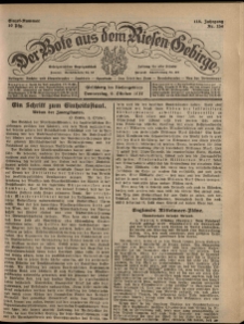 Der Bote aus dem Riesen-Gebirge : Zeitung für alle Stände, R. 115, 1927, nr 234