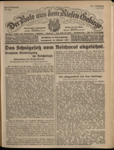 Der Bote aus dem Riesen-Gebirge : Zeitung f&uuml;r alle St&auml;nde, R. 115, 1927, nr 242