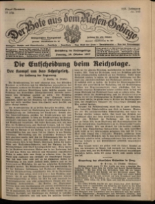 Der Bote aus dem Riesen-Gebirge : Zeitung für alle Stände, R. 115, 1927, nr 243