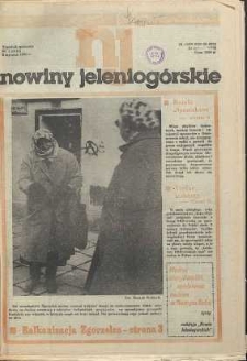 Nowiny Jeleniogórskie : tygodnik społeczny, [R. 34], 1991, nr 1 (1612)
