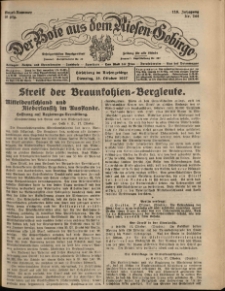 Der Bote aus dem Riesen-Gebirge : Zeitung für alle Stände, R. 115, 1927, nr 244