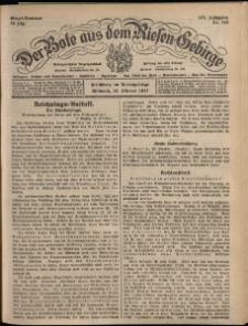 Der Bote aus dem Riesen-Gebirge : Zeitung für alle Stände, R. 115, 1927, nr 245