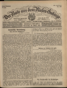Der Bote aus dem Riesen-Gebirge : Zeitung für alle Stände, R. 115, 1927, nr 246