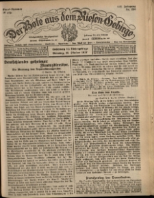 Der Bote aus dem Riesen-Gebirge : Zeitung für alle Stände, R. 115, 1927, nr 250