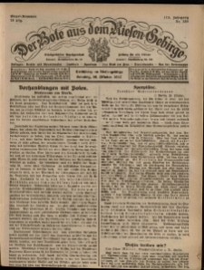 Der Bote aus dem Riesen-Gebirge : Zeitung für alle Stände, R. 115, 1927, nr 255