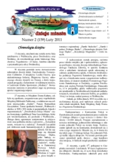 Świebodzice - Dzieje Miasta, 2011, nr 2 (159) [Dokument elektroniczny]