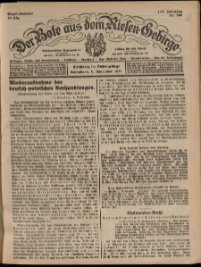 Der Bote aus dem Riesen-Gebirge : Zeitung für alle Stände, R. 115, 1927, nr 260