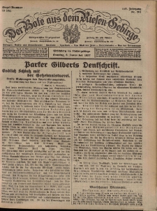 Der Bote aus dem Riesen-Gebirge : Zeitung für alle Stände, R. 115, 1927, nr 261