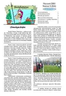 Świebodzice - Dzieje Miasta, 2010, nr 1 (146) [Dokument elektroniczny]