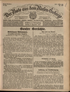 Der Bote aus dem Riesen-Gebirge : Zeitung für alle Stände, R. 115, 1927, nr 288