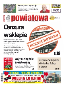 Gazeta Powiatowa - Wiadomości Oławskie, 2018, nr 20