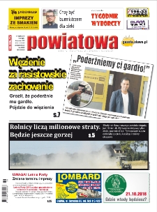 Gazeta Powiatowa - Wiadomości Oławskie, 2018, nr 36