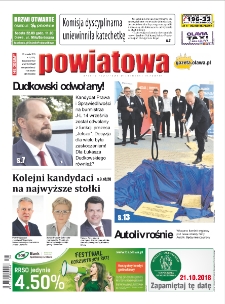 Gazeta Powiatowa - Wiadomości Oławskie, 2018, nr 38