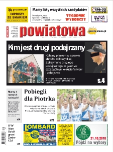 Gazeta Powiatowa - Wiadomości Oławskie, 2018, nr 39