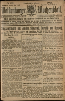 Waldenburger Wochenblatt, Jg. 63, 1917, nr 121