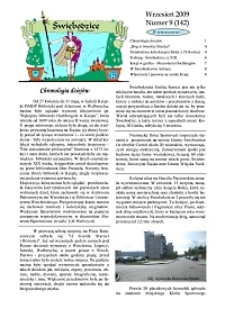 Świebodzice - Dzieje Miasta, 2009, nr 9 (142) [Dokument elektroniczny]