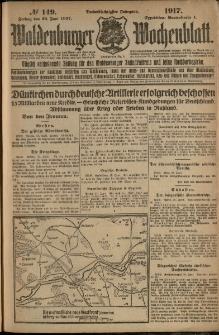 Waldenburger Wochenblatt, Jg. 63, 1917, nr 149