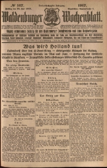 Waldenburger Wochenblatt, Jg. 63, 1917, nr 167
