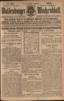 Waldenburger Wochenblatt, Jg. 63, 1917, nr 169