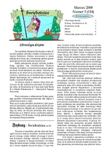 Świebodzice - Dzieje Miasta, 2008, nr 3 (124) [Dokument elektroniczny]