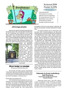 Świebodzice - Dzieje Miasta, 2008, nr 4 (125) [Dokument elektroniczny]