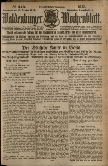 Waldenburger Wochenblatt, Jg. 63, 1917, nr 240