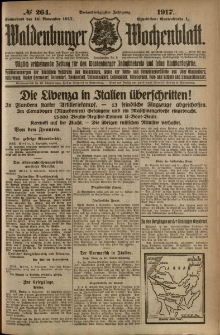 Waldenburger Wochenblatt, Jg. 63, 1917, nr 264