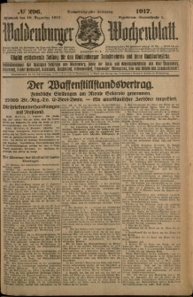 Waldenburger Wochenblatt, Jg. 63, 1917, nr 296