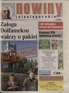 Nowiny Jeleniogórskie : tygodnik społeczny, R. 52, 2010, nr 41 (2677)