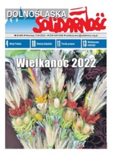 Dolnośląska Solidarność, 2022, nr 4 (440)