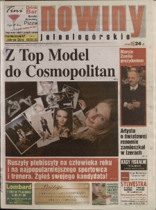 Nowiny Jeleniogórskie : tygodnik społeczny, R. 52, 2010, nr 49 (2685)