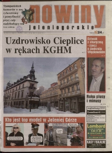 Nowiny Jeleniogórskie : tygodnik społeczny, R. 52, 2010, nr 52 (2688)