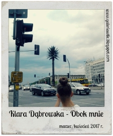 Klara Dąbrowska – Obok mnie - plakat [Dokument elektroniczny]