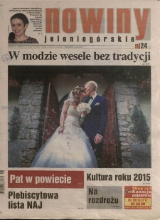 Nowiny Jeleniogórskie : tygodnik społeczny, R.57!, 2016, nr 1 (2950)
