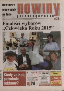 Nowiny Jeleniogórskie : tygodnik społeczny, R.57!, 2016, nr 5 (2954)