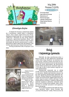 Świebodzice - Dzieje Miasta, 2006, nr 5 (103) [Dokument elektroniczny]